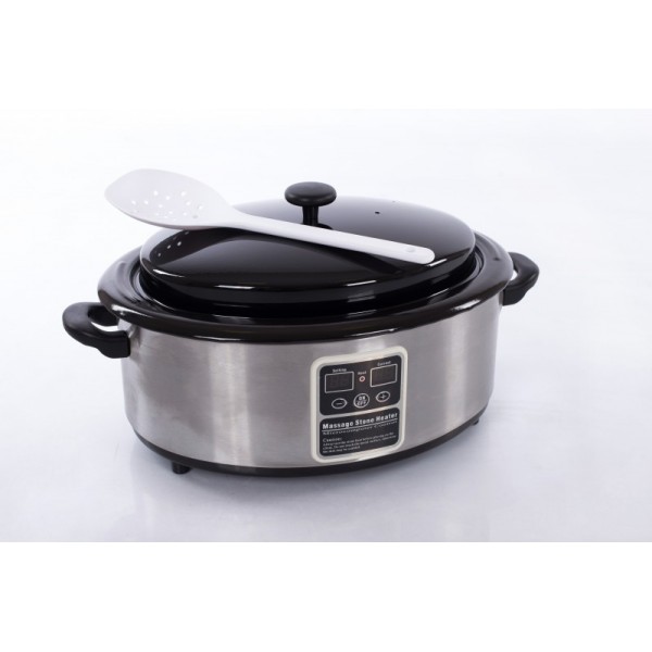 Hot Stone Heater Oval 6L Θερμαντήρας για ηφαιστειακές θεραπευτικές πέτρες Βασάλτη
